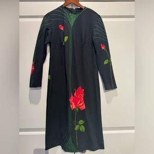 Vintage black dress sz large